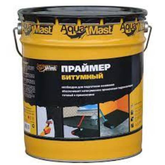 Праймер битумный AquaMast (16кг), ведро 18л